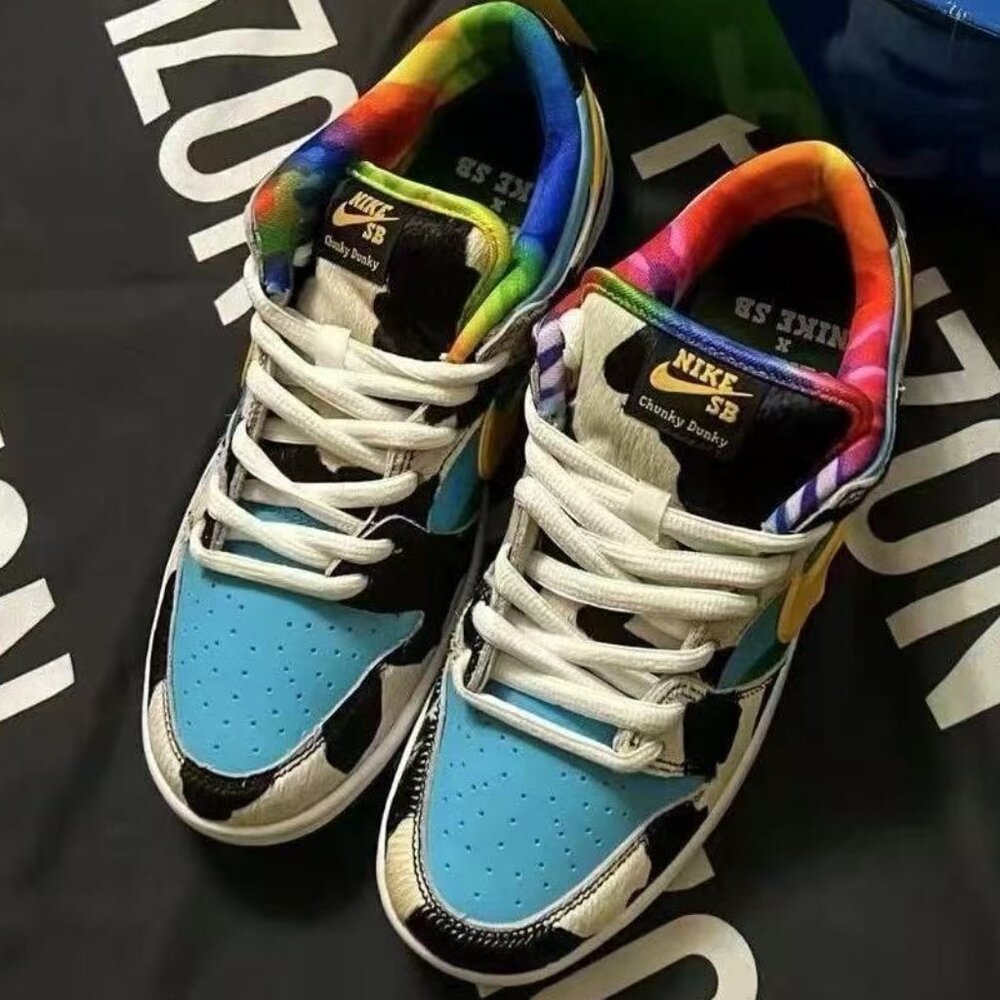 New Nike Dunk Racing Blue Women's Sports Shoes